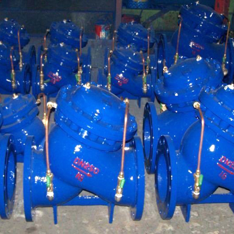 Working principle of flow control valve